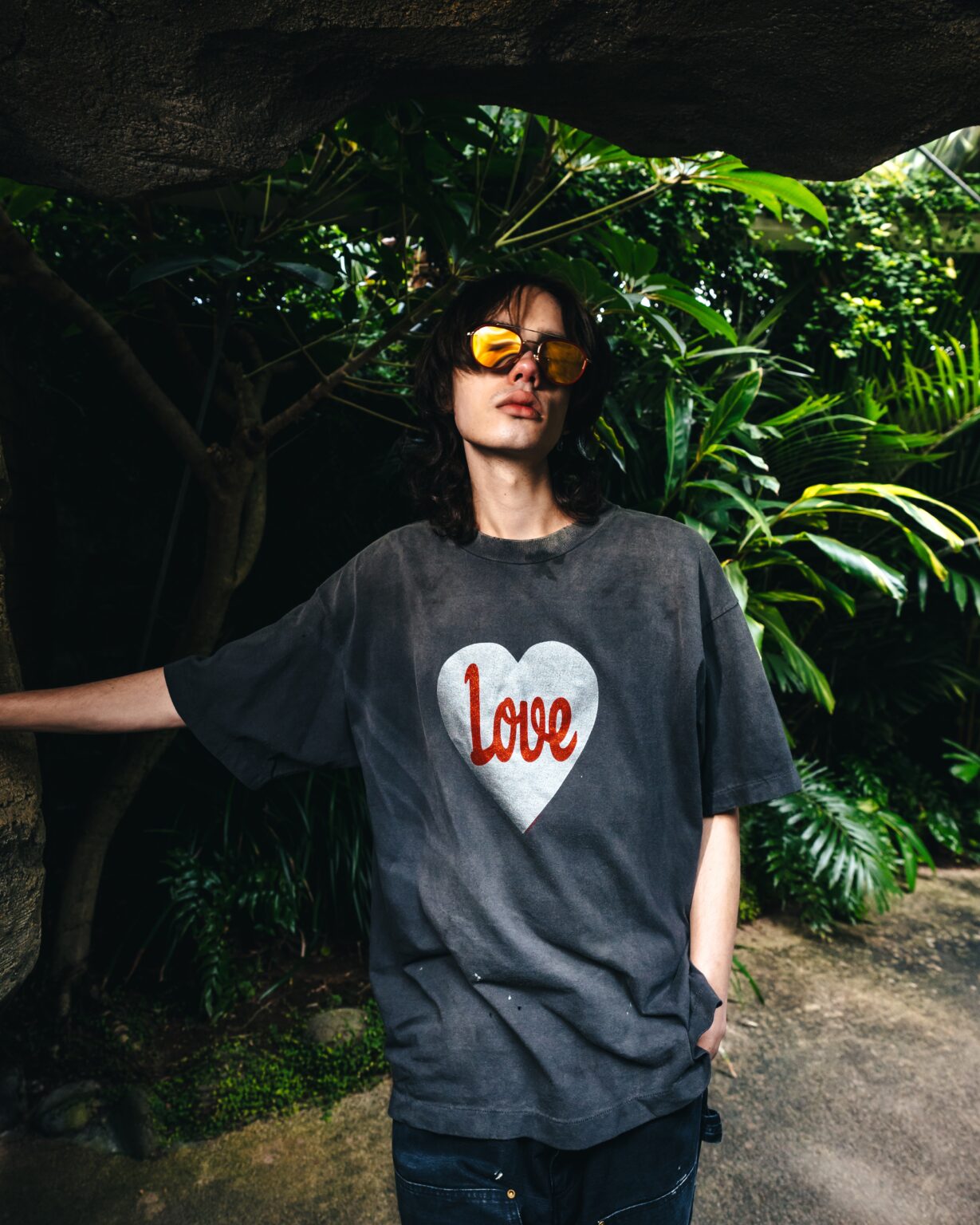 SAINT Mxxxxxx 25SS SS TEE_HEART LOVE – Vintage Concept Store