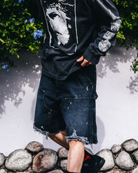 SAINT Mxxxxxx 25SS DOUBLE KNEE SHORTS