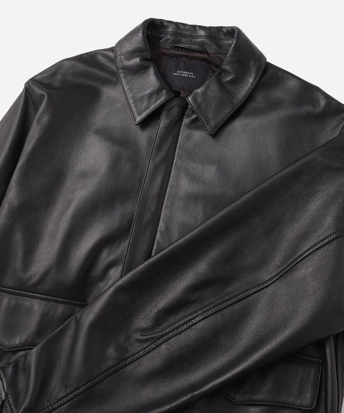 Saturdays NYC / Tunstall Vintage Leather Jacket