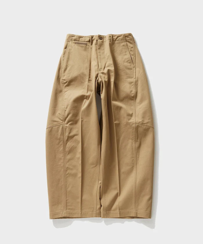 HYKE 25AW BARREL-LEG CHINO PANTS
