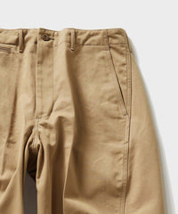 HYKE 25AW BARREL-LEG CHINO PANTS