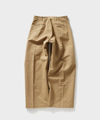 HYKE 25AW BARREL-LEG CHINO PANTS