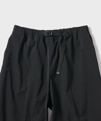 HYKE 25AW TASLAN TWILL WIDE LEG PANTS