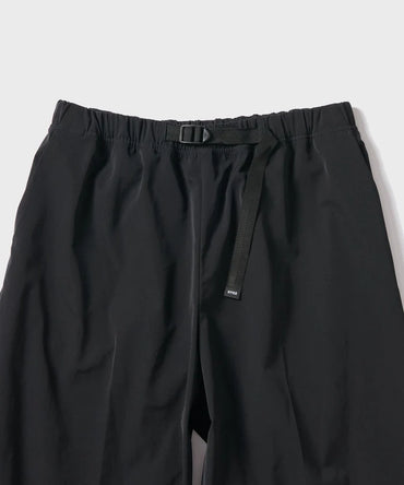 HYKE 25AW TASLAN TWILL WIDE LEG PANTS