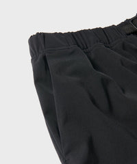 HYKE 25AW TASLAN TWILL WIDE LEG PANTS