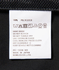 HYKE 25AW TASLAN TWILL WIDE LEG PANTS