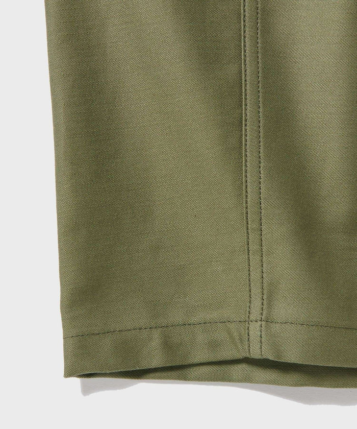 HYKE 25AW BACK SATIN BARREL-LEG PANTS