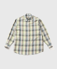 AURALEE 25AW SUPER LIGHT WOOL CHECK SHIRT