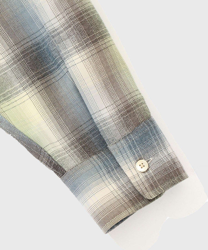 AURALEE 25AW SUPER LIGHT WOOL CHECK SHIRT