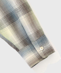 AURALEE 25AW SUPER LIGHT WOOL CHECK SHIRT