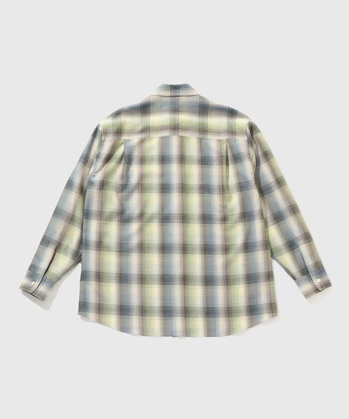 AURALEE 25AW SUPER LIGHT WOOL CHECK SHIRT