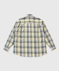 AURALEE 25AW SUPER LIGHT WOOL CHECK SHIRT