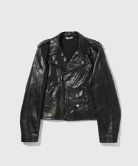 AURALEE 25AW LAMB LEATHER RIDERS JACKET
