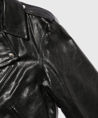 AURALEE 25AW LAMB LEATHER RIDERS JACKET