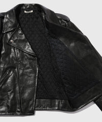 AURALEE 25AW LAMB LEATHER RIDERS JACKET