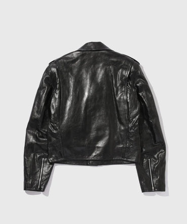 AURALEE 25AW LAMB LEATHER RIDERS JACKET
