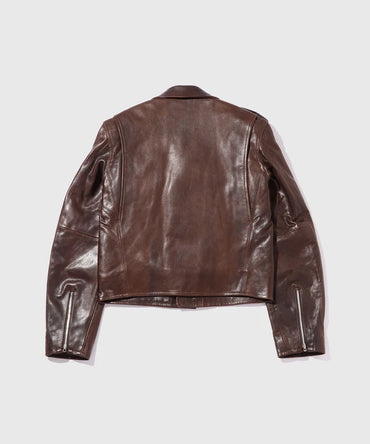 AURALEE 25AW HEAVY LAMB LEATHER RIDERS JACKET