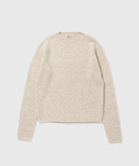AURALEE 25AW CASHMERE MELANGE KNIT P/O