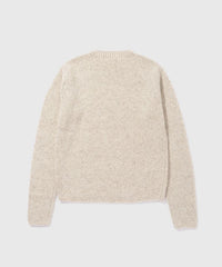 AURALEE 25AW CASHMERE MELANGE KNIT P/O