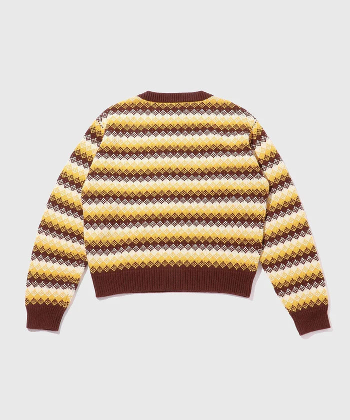 AURALEE 25AW CASHMERE JACQUARD KNIT P/O