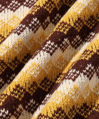 AURALEE 25AW CASHMERE JACQUARD KNIT P/O