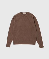 AURALEE 25AW SUPER FINE WOOL ARAN KNIT P/O