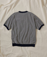 WILD LIFE TAILOR / BORDER KNIT S/S TEE