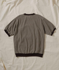 WILD LIFE TAILOR / BORDER KNIT S/S TEE