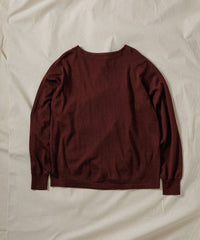 WILD LIFE TAILOR / BOAT NECK LS KNIT