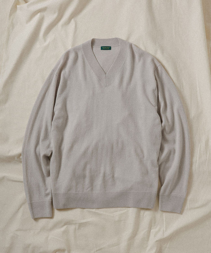 WILD LIFE TAILOR / CASHMERE MIX V NECK PO