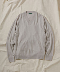 WILD LIFE TAILOR / CASHMERE MIX V NECK PO