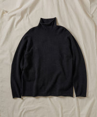 WILD LIFE TAILOR / SHETLAND WOOL ROLL NECK KNIT