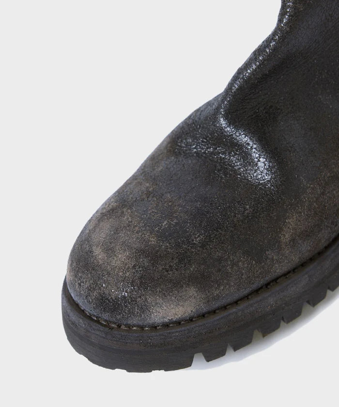 GUIDI for BIOTOP / Back Zip Boots | 796V_RU HORSE COATED BLKT