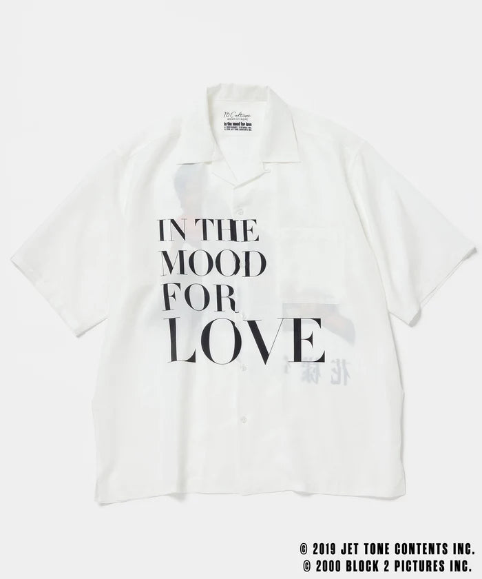 花様年華 25周年 × 10Culture for ADAM ET ROPE' / IN THE MOOD FOR LOVE Half Sleeve Shirt