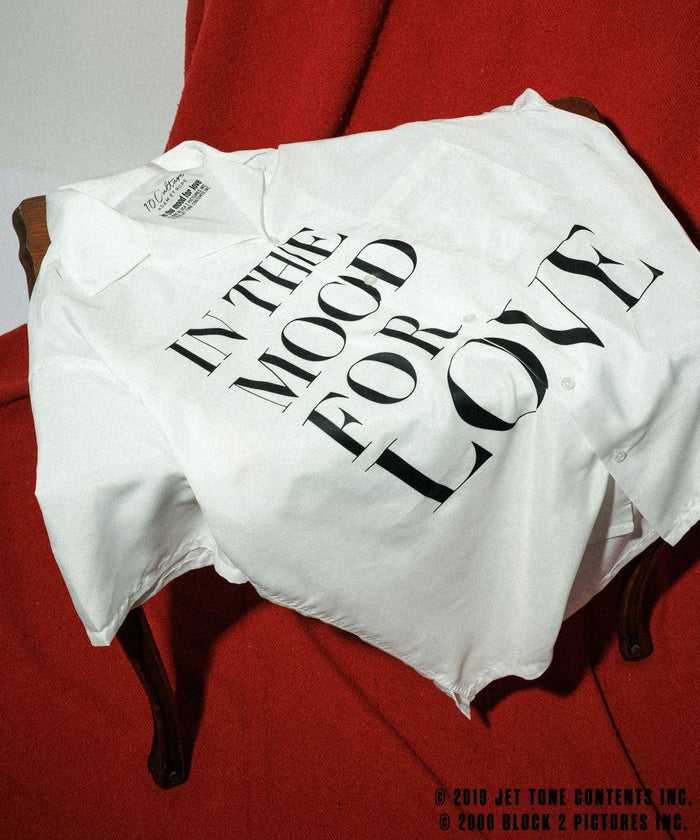花様年華 25周年 × 10Culture for ADAM ET ROPE' / IN THE MOOD FOR LOVE Half Sleeve Shirt