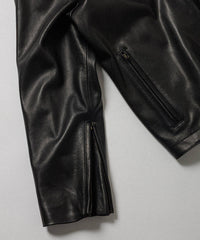 WILD LIFE TAILOR / GOAT LEATHER RACING BLOUSON