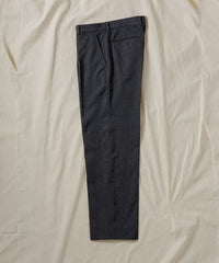 WILD LIFE TAILOR / WOOL GABARDINE STRAIGHT SLACKS
