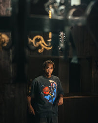 SAINT Mxxxxxx 25AW SS TEE_BIRTH AND DEATH
