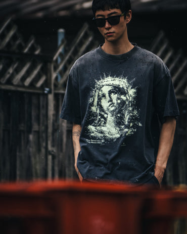 SAINT Mxxxxxx 25AW SS TEE_MARIA