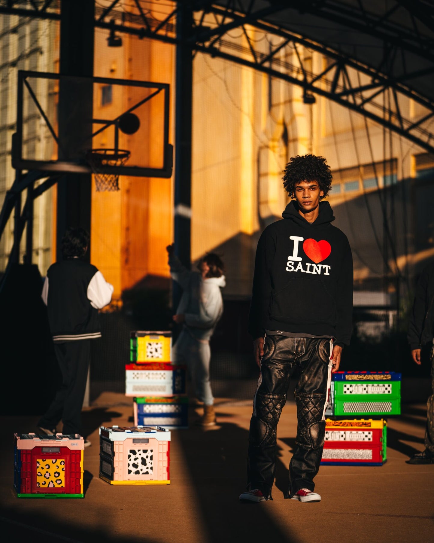 SAINT Mxxxxxx 26SS HOODIE I LOVE SAINT