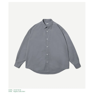 A.PRESSE 25AW Regular Collar Shirt