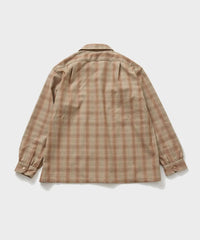 PENDLETON for BIOTOP / OPEN COLLAR SHIRT