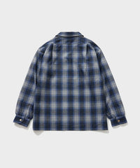 PENDLETON for BIOTOP / OPEN COLLAR SHIRT