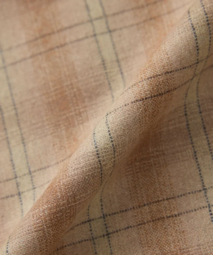 PENDLETON for BIOTOP / OPEN COLLAR SHIRT