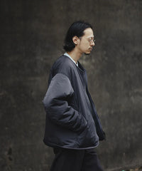 Goldwin for WILD LIFE TAILOR / X REVERSIBLE Dope Dyed Ripple Nylon Polartec Liner Jacket