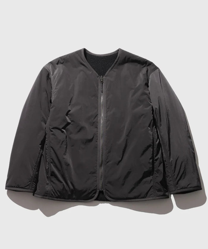 Goldwin for WILD LIFE TAILOR / X REVERSIBLE Dope Dyed Ripple Nylon Polartec Liner Jacket
