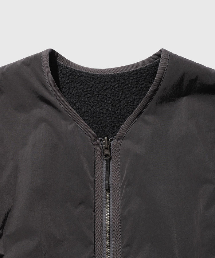 Goldwin for WILD LIFE TAILOR / X REVERSIBLE Dope Dyed Ripple Nylon Polartec Liner Jacket