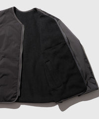 Goldwin for WILD LIFE TAILOR / X REVERSIBLE Dope Dyed Ripple Nylon Polartec Liner Jacket
