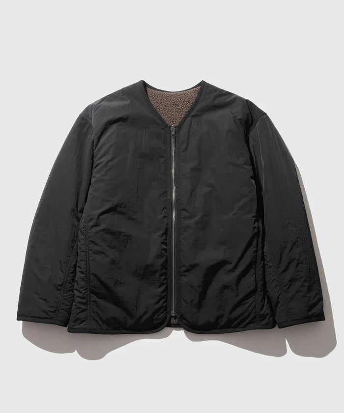 Goldwin for WILD LIFE TAILOR / X REVERSIBLE Dope Dyed Ripple Nylon Polartec Liner Jacket
