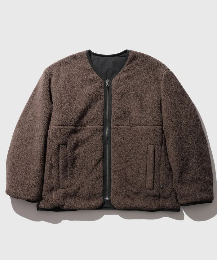 Goldwin for WILD LIFE TAILOR / X REVERSIBLE Dope Dyed Ripple Nylon Polartec Liner Jacket